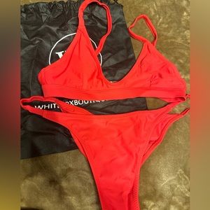 Red Bikini Set